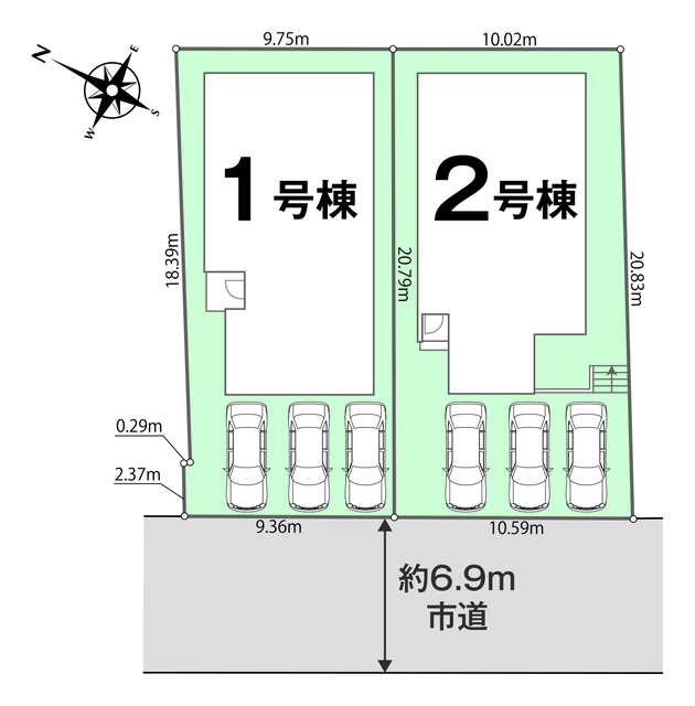 区画図のスライド画像