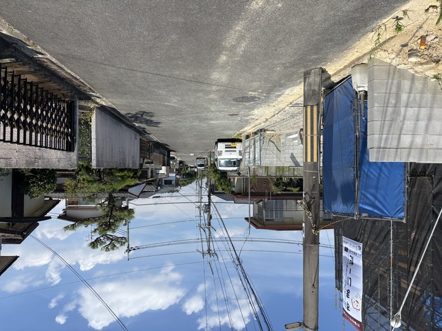 前面道路含む現地写真のスライド画像