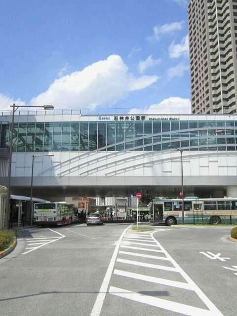 西武池袋線　大泉学園町駅　距離2400mのスライド画像