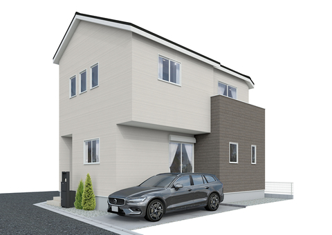 １号棟　完成予想図<br>快適な住まいほど日増しに思い入れが生まれてくる