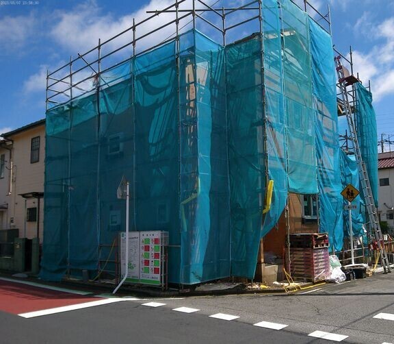 1号棟　上棟写真のスライド画像