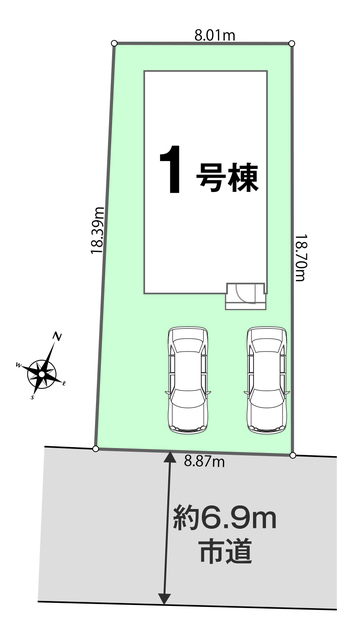 区画図のスライド画像