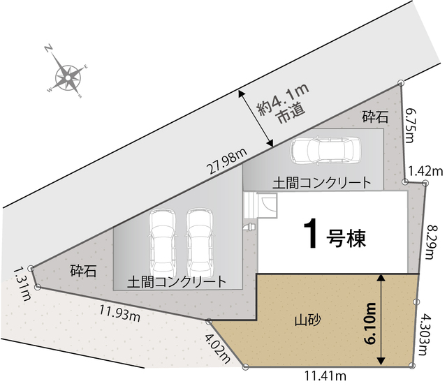 リナージュネクスジー上田市芳田０１期の画像2