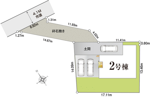 2号棟区割図