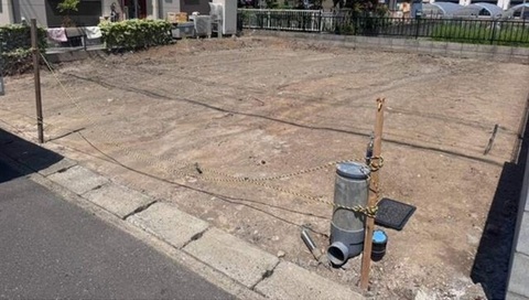 1号棟　更地写真