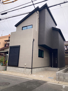 １号棟　完成写真<br>快適な住まいほど日増しに思い入れが生まれてくる