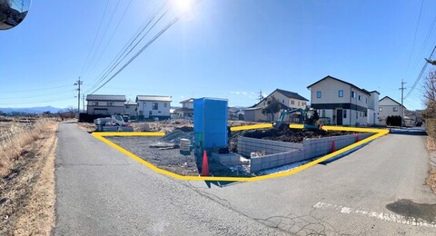 開放感のある角地