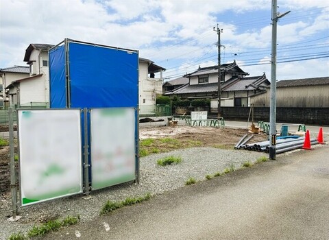 1号棟　現地土地写真