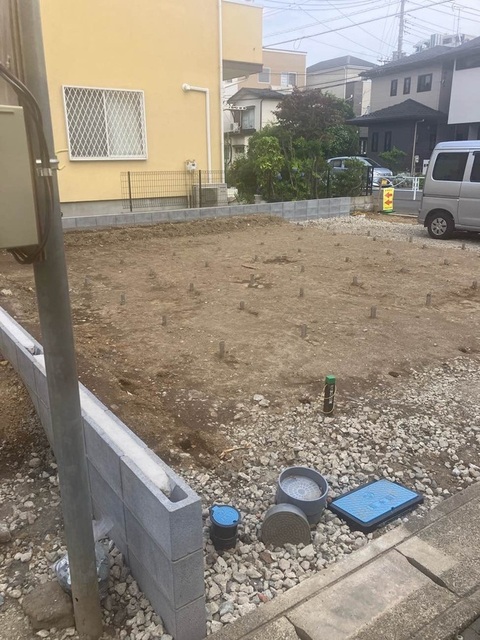 1号棟　現地更地写真<br>眺めているだけで風流な気分に浸ることができますのスライド画像