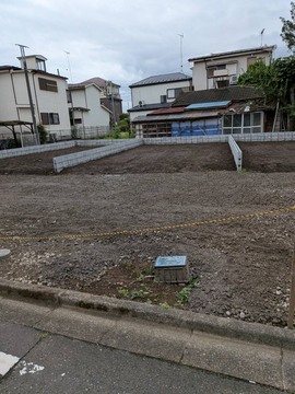 ２号棟　現地土地写真
