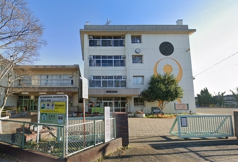 植水小学校：-m
