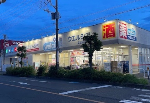 ウエルシア草加稲荷町店：400m