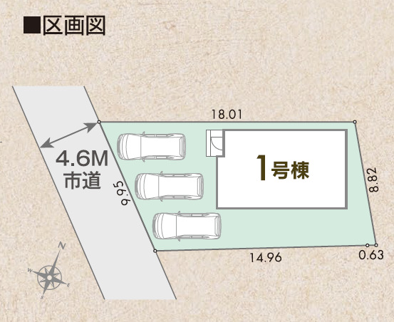 リナージュネクスジー高崎市栗崎町０１期の画像2