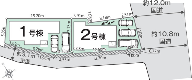 リナージュネクスジー東海市養父町０１期の画像2