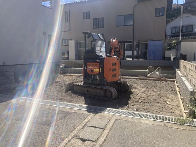 駐車場予定地のスライド画像