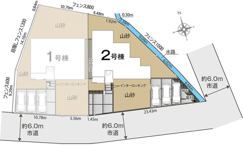 2号棟区割図