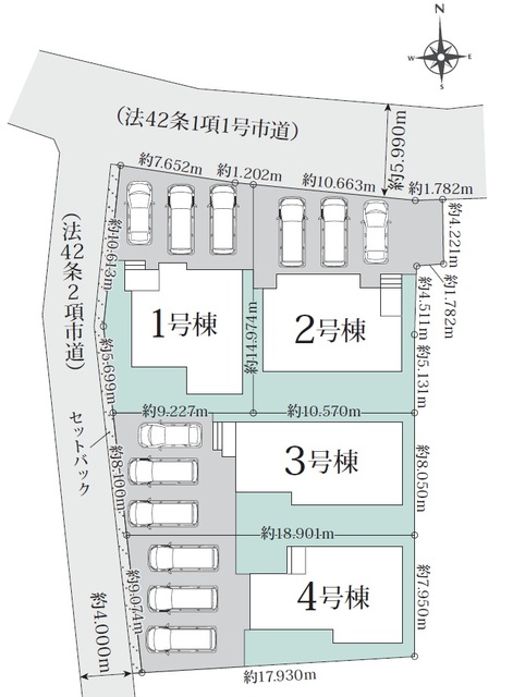 区画図のスライド画像