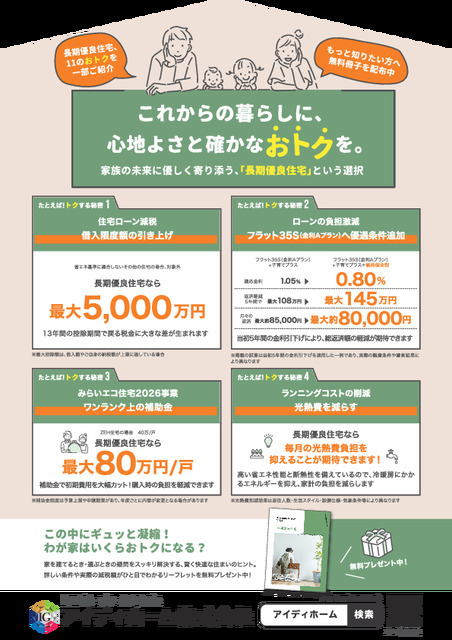 長期優良住宅です♪のスライド画像