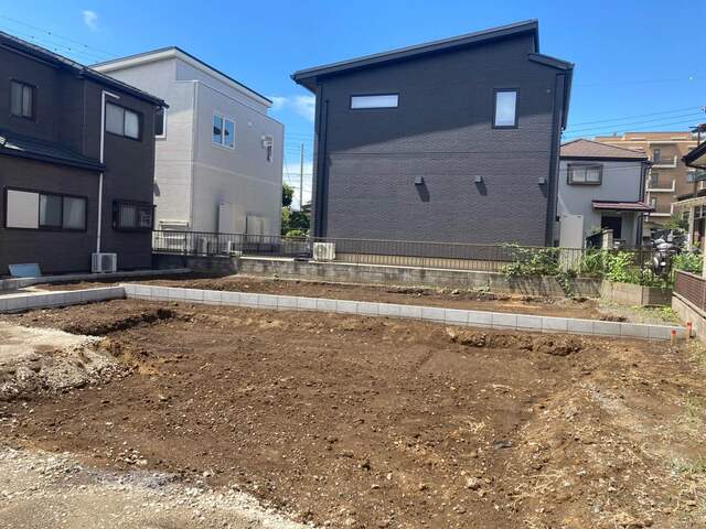 １号棟：更地のスライド画像