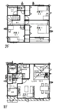 【1号棟】間取図