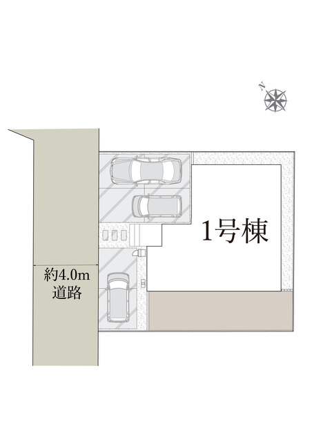 １号棟　区画図のスライド画像