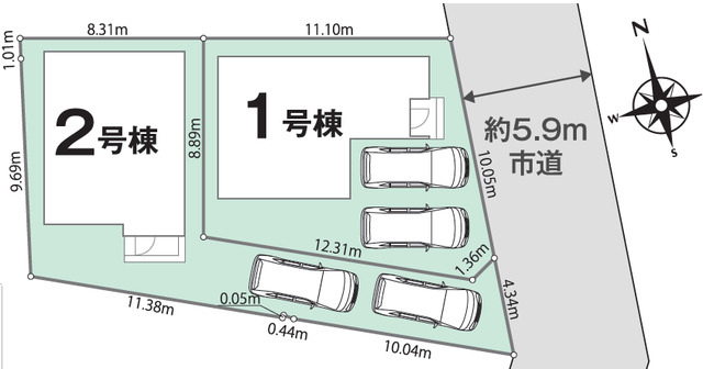 リナージュネクスジー半田市花園町６丁目０１期の画像2