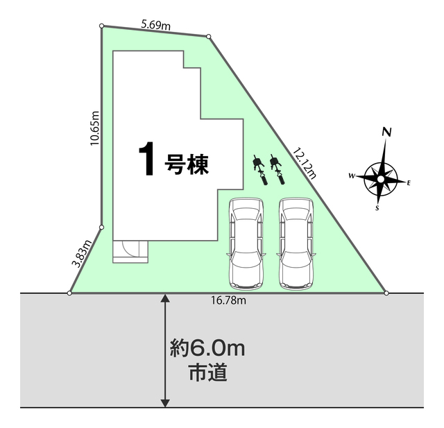 区画図のスライド画像