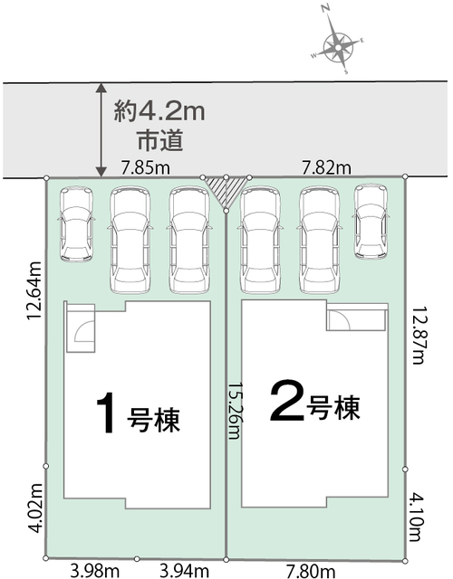 区画図のスライド画像