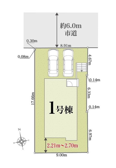 区画図のスライド画像