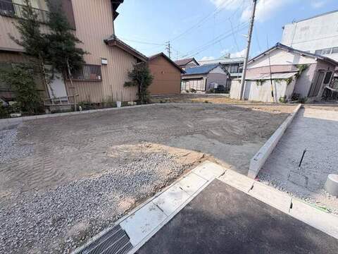 ２号棟　現地土地写真