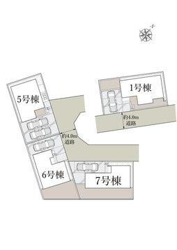 ５・６・７号棟区画図