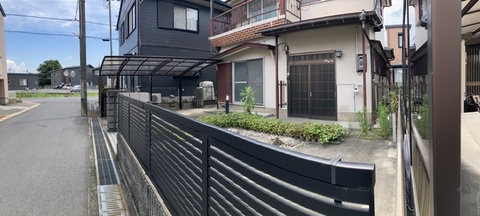 前面道路