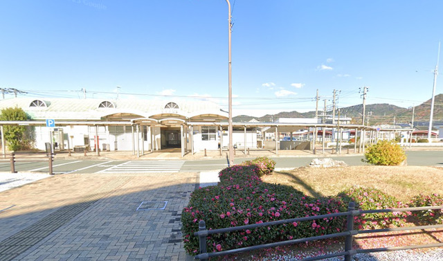 JR東海道本線　三河三谷駅：約900ｍのスライド画像