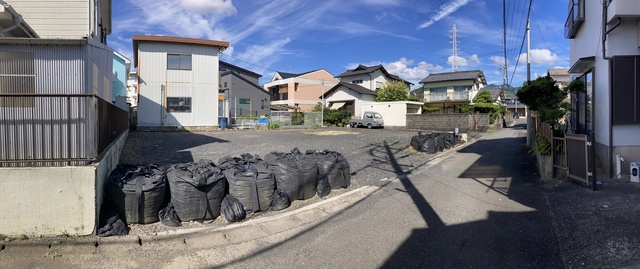 現地土地写真のスライド画像