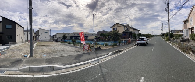 【1区画】前面道路のスライド画像