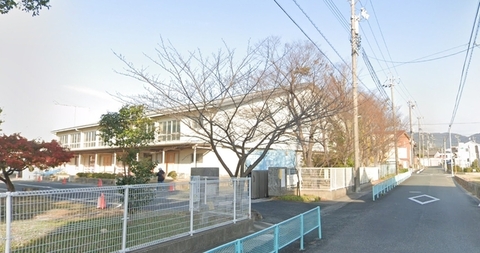 蒲郡南部小学校：800m
