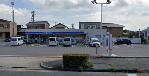 ローソン蒲郡本町店：400m