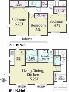 【２号棟】参考プラン図のスライド画像