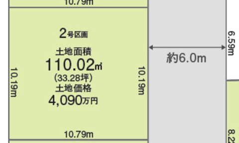 【２号地】区画図