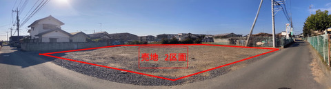 1号地：239.45㎡<br>2号地：253.58㎡