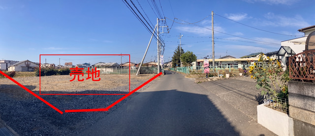 前面道路のスライド画像