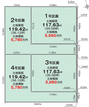区画図