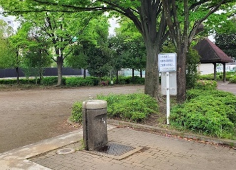 鍵田公園：400m