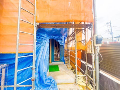 完成を楽しみにお待ちください。現地のご見学も可能です。2026/4/6撮影