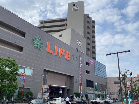 ライフ府中中河原店まで約582m