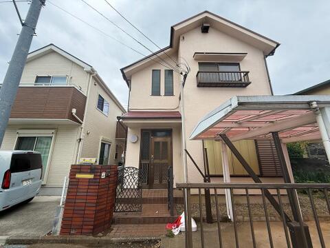 現地外観 現在リフォーム中5月23日撮影