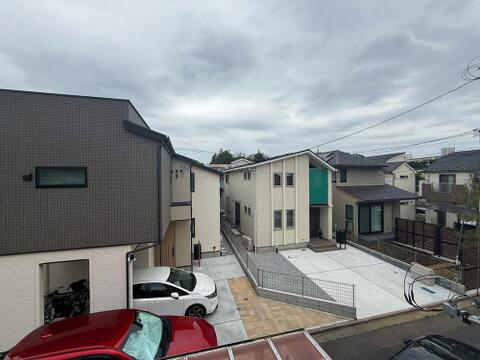 現地からの眺望 現在リフォーム中5月23日撮影