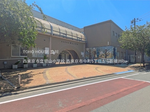西東京市立碧山小学校 250m