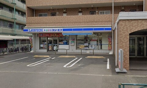 ローソン府中本宿店 129m