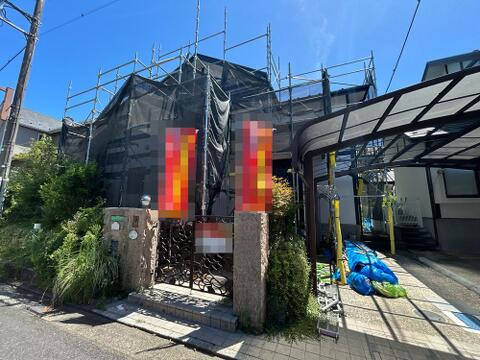 物件外観(2026年8月8日撮影)リノベーション8月末完成予定
